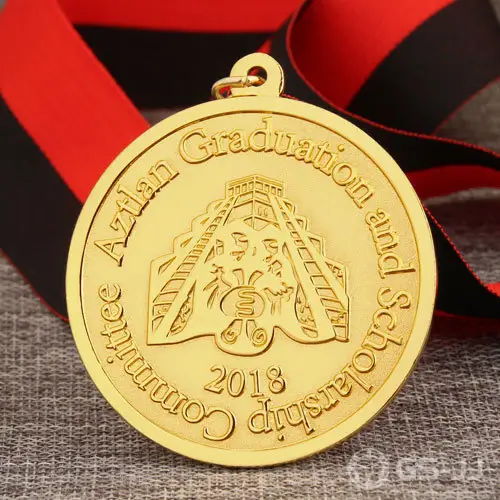 9. Aztlan Graduation Custom Medals 9. Aztlan Graduation Custom Medals
