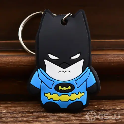 1. Batman PVC Keychain 1. Batman PVC Keychain