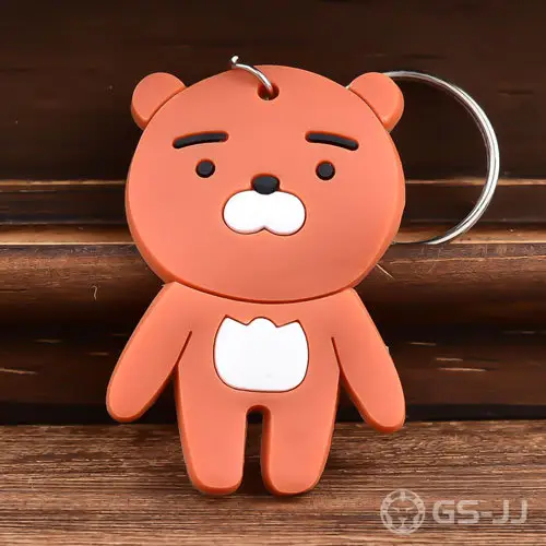 2. Bear 3D PVC Keychain 2. Bear 3D PVC Keychain