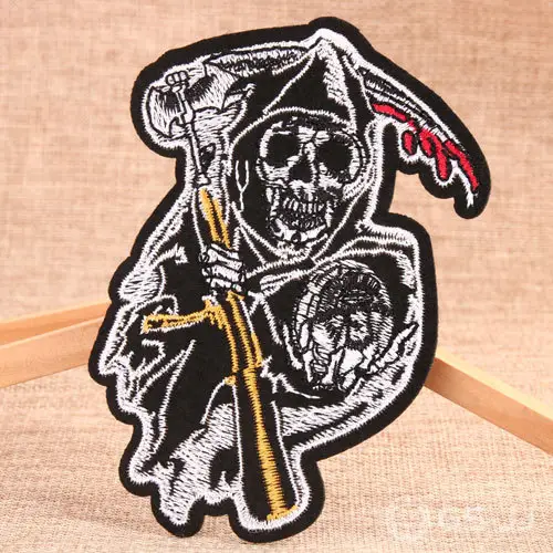 10. Skeleton Custom Made Patches 10. Skeleton Custom Made Patches