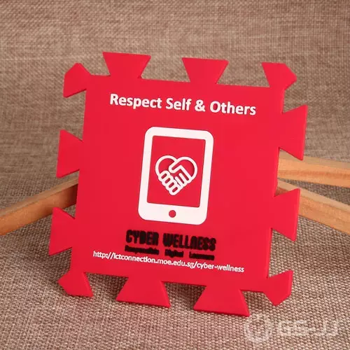 9. Red PVC Coasters 9. Red PVC Coasters