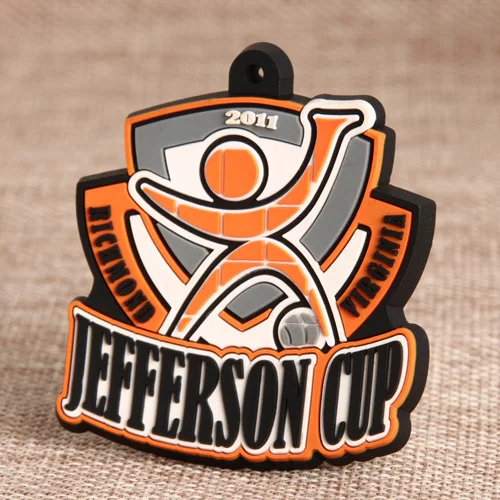 6. Jefferson Cup PVC Luggage Tag