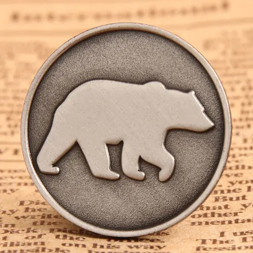4. Polar Bear Animal Pin 