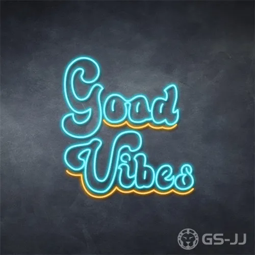 2. Good Vibes Neon Signs 2. Good Vibes Neon Signs