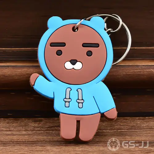 5. Bear PVC Keychain 5. Bear PVC Keychain