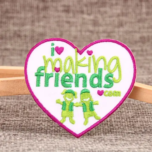 12. Make Friends Custom Made Patches
