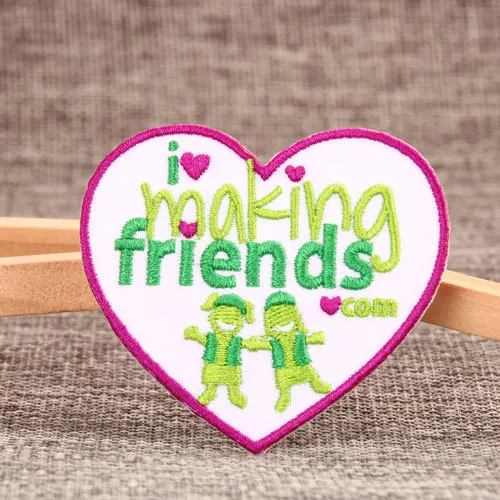 12. Make Friends Custom Made Patches