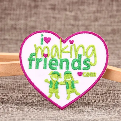 12. Make Friends Custom Made Patches 12. Make Friends Custom Made Patches
