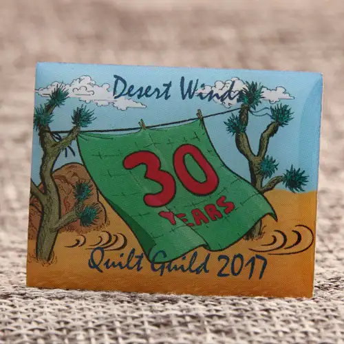 5. Quilt Guild Custom Pins