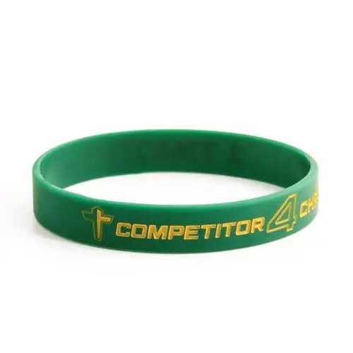 24. WB-SL-DB Competitor Silicone Wristbands 24. WB-SL-DB Competitor Silicone Wristbands