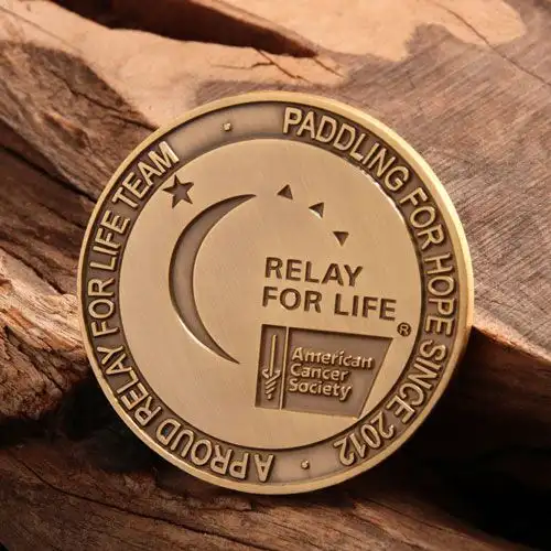 4. Hope Floats NC Personalized Coin