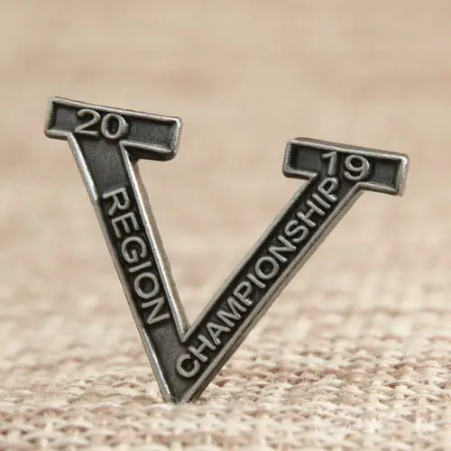 16. Custom “V” Enamel Pins 16. Custom “V” Enamel Pins