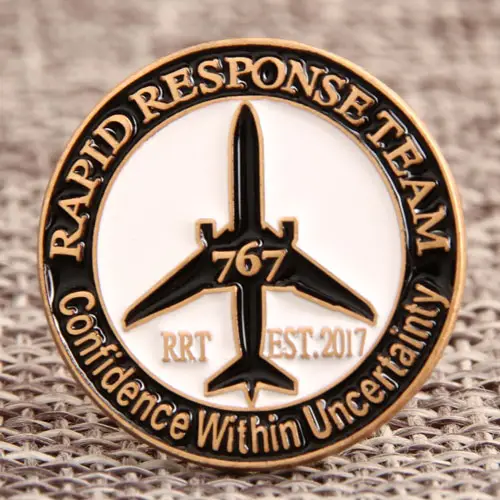 19. Custom RRT Enamel Pins