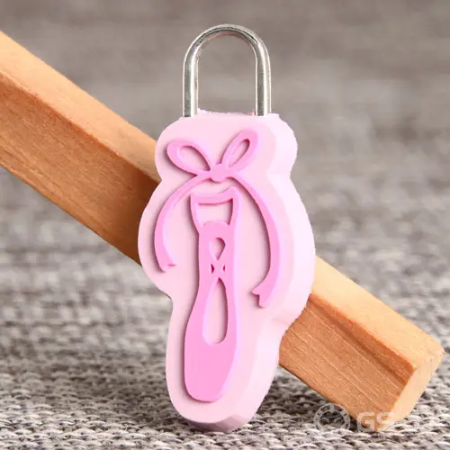 1. Dancing Shoes PVC Zipper Pull 1. Dancing Shoes PVC Zipper Pull