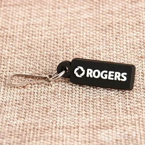 2. 2D ROGERS PVC Zipper Pull 2. 2D ROGERS PVC Zipper Pull