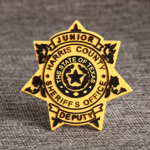 8. 2D Junior Deputy PVC Lapel Pin
