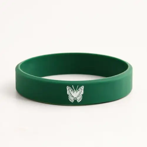 15. WB-SL-FG Butterfly Pattern Custom Wristbands 15. WB-SL-FG Butterfly Pattern Custom Wristbands