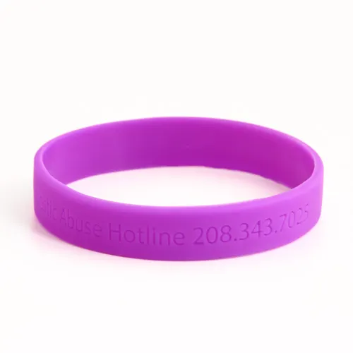 2.WB-SL-DB Domestic Abuse Custom Wristbands 2.WB-SL-DB Domestic Abuse Custom Wristbands
