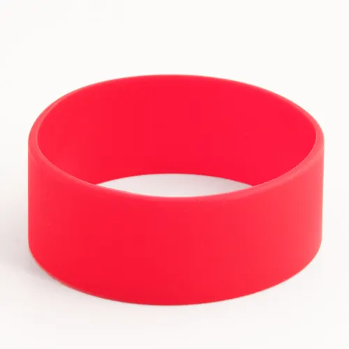4. WB-SL-BL Red Silicone Wristbands