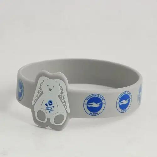 20. WB-SL-FG Football Club Custom Wristbands 20. WB-SL-FG Football Club Custom Wristbands