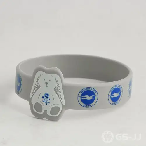 20. WB-SL-FG Football Club Custom Wristbands 20. WB-SL-FG Football Club Custom Wristbands