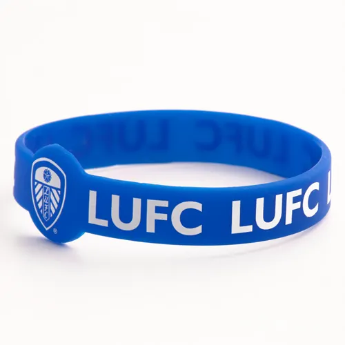 12. WB-SL-FG LUFC Custom Wristbands 12. WB-SL-FG LUFC Custom Wristbands