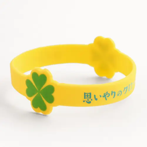 7. WB-SL-FG Lucky Custom Wristbands