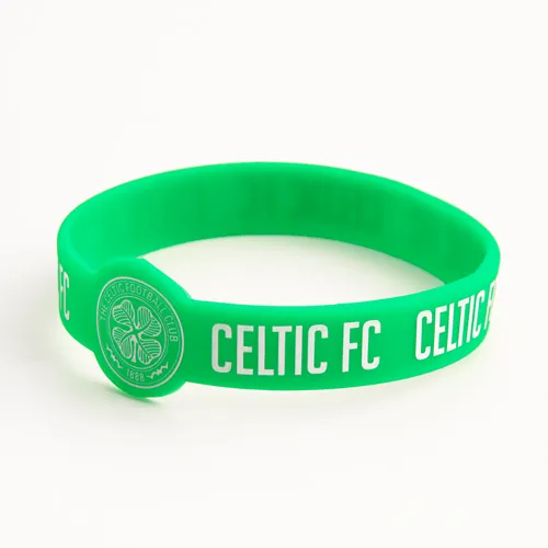 1. WB-SL-FG CELTIC FC Figured Wristbands 1. WB-SL-FG CELTIC FC Figured Wristbands