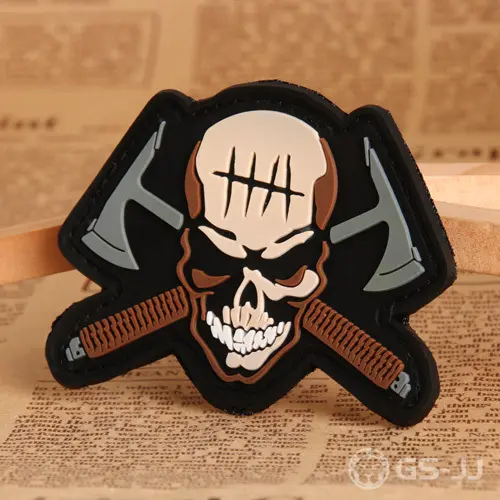 15. Skull PVC Patches 15. Skull PVC Patches