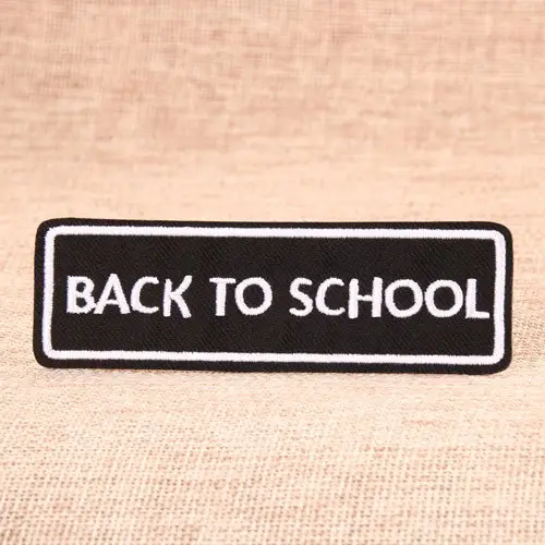 13. Back to school custom patches 13. Back to school custom patches