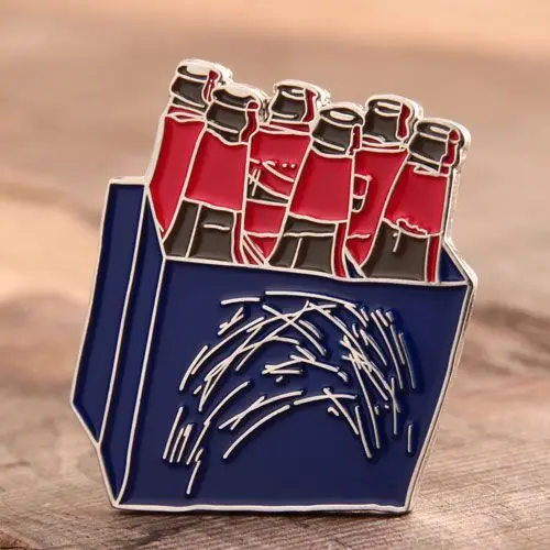 3. Drinks Enamel Pins