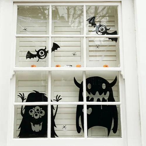 1. Bat Front Adhesive Stickers 1. Bat Front Adhesive Stickers