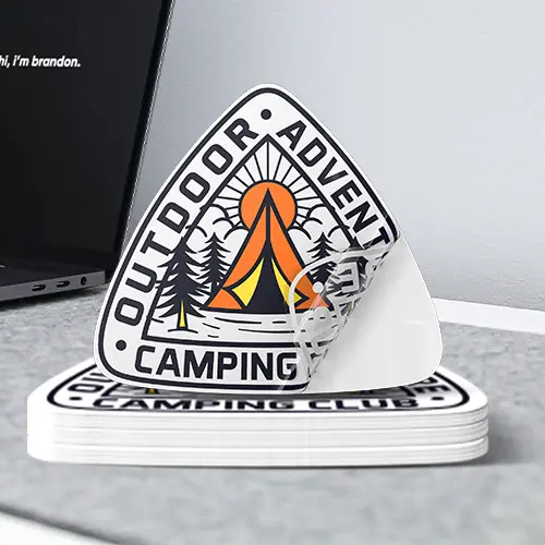 7. Camping Clear Stickers 7. Camping Clear Stickers