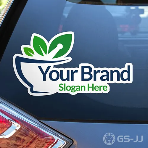 10. Brand Die Cut Stickers 10. Brand Die Cut Stickers