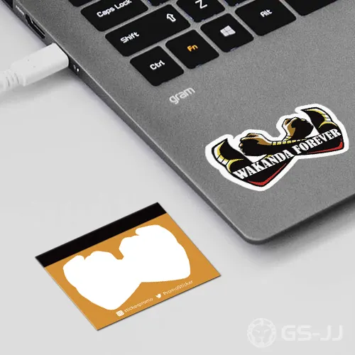1. Wakanda Kiss Cut Stickers 1. Wakanda Kiss Cut Stickers