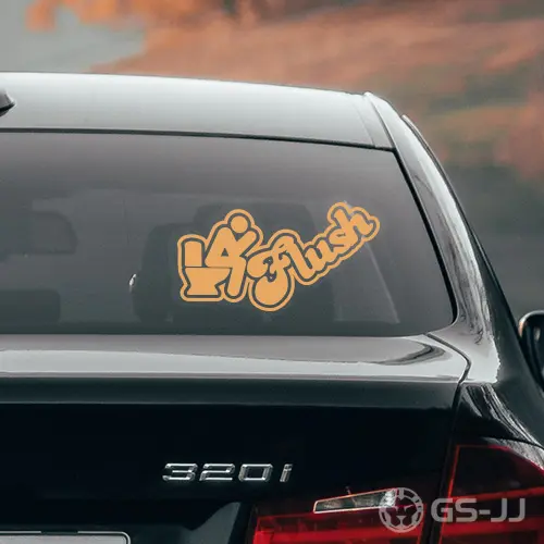 6. Flush Static Cling Decals 6. Flush Static Cling Decals