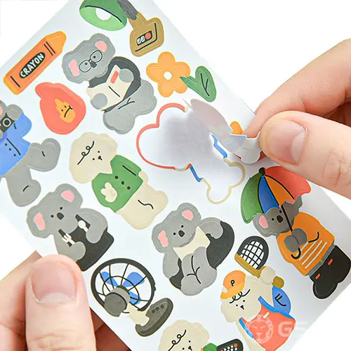 3. Crayon Sticker Sheet 3. Crayon Sticker Sheet