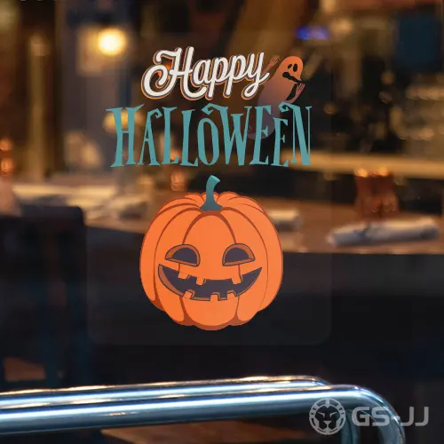 5. Halloween Static Cling Decals 5. Halloween Static Cling Decals