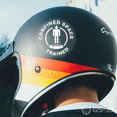 4. Confined Space Clear Stickers 4. Confined Space Clear Stickers