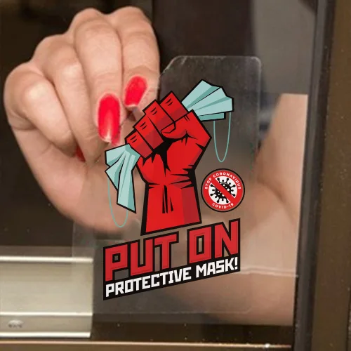 10. Put On Front Adhesive Stickers 10. Put On Front Adhesive Stickers