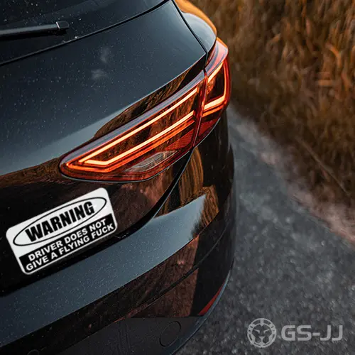 6. Warning Bumper Stickers 6. Warning Bumper Stickers