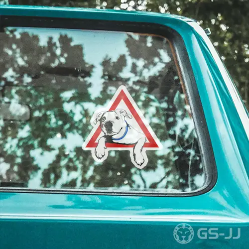 5. Cute Dog Front Adhesive Stickers 5. Cute Dog Front Adhesive Stickers