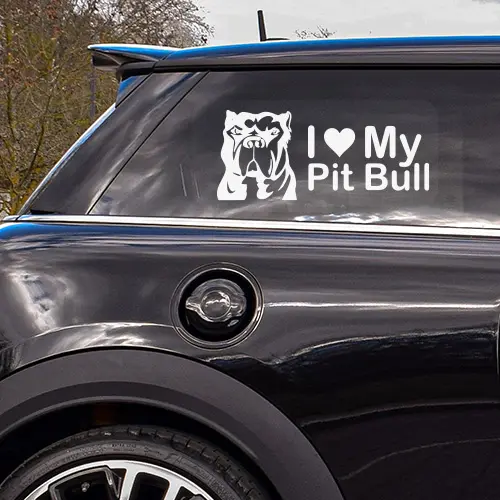 8. Pit Bull Custom Stickers 8. Pit Bull Custom Stickers