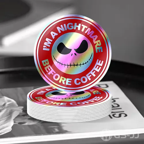 7. Nightmare Holographic Stickers 7. Nightmare Holographic Stickers