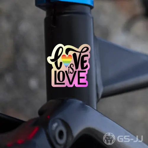 9. Love Holographic Stickers 9. Love Holographic Stickers