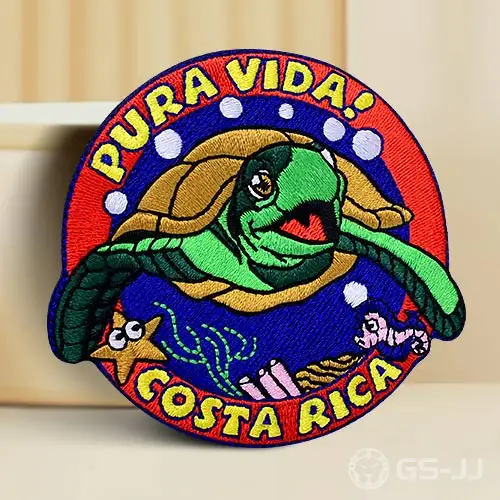 3. Colorful Seaworld Turtle Made Patches 3. Colorful Seaworld Turtle Made Patches