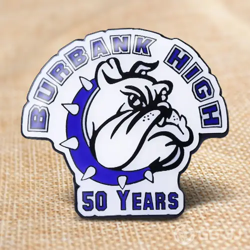 1. Burbank High Custom Lapel Pin 1. Burbank High Custom Lapel Pin