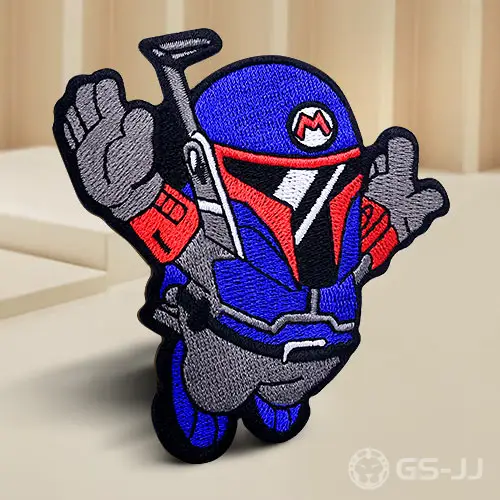 2. Custom Flying Man Embroidered Patches 2. Custom Flying Man Embroidered Patches