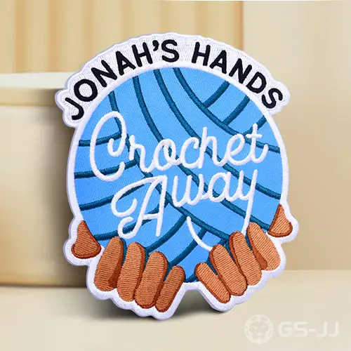 3. Custom Jonah's Hands Embroidered Patches 3. Custom Jonah's Hands Embroidered Patches