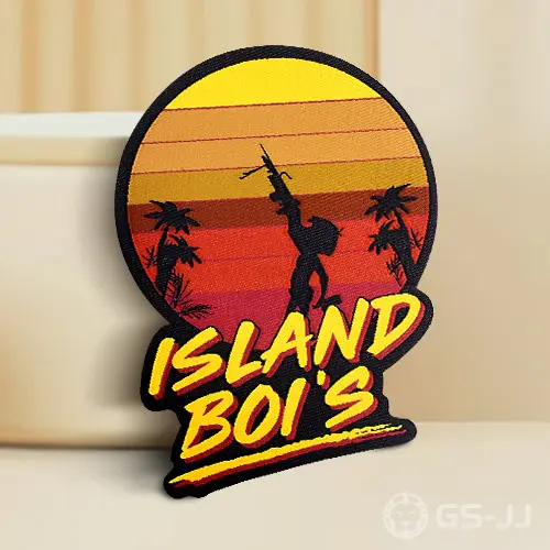 1. Island Boi’s Woven Made Patches 1. Island Boi’s Woven Made Patches